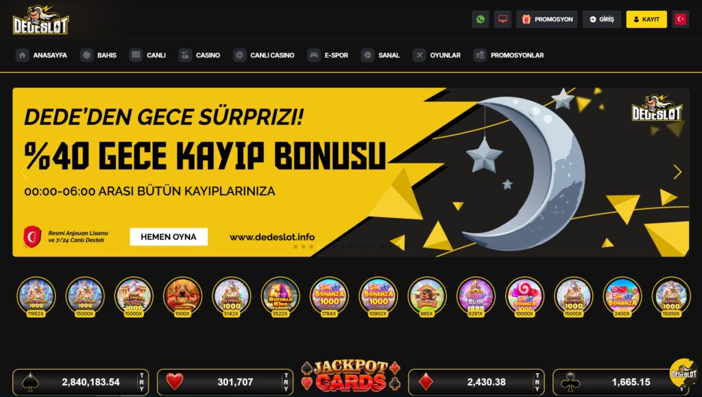dedeslot nasıl bir site